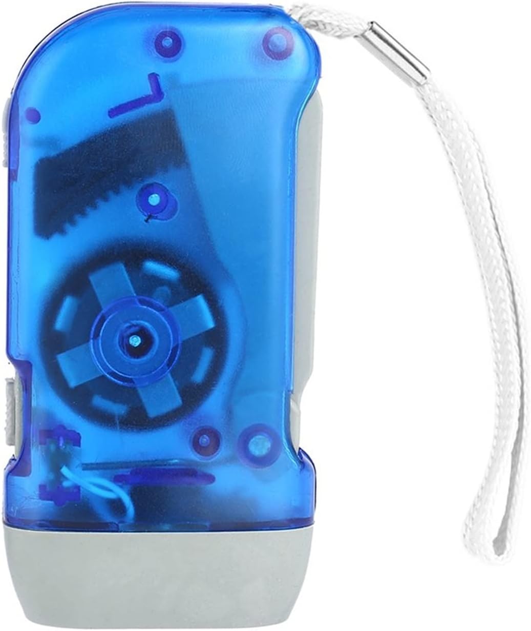 ZUMAHAOutdoor Lighting Flashlight Hand Pressing Dynamo Crank Power Wind Up Flashlight Torch Light Hand Press Crank Home Outdoor Camping Lamp Light Wholesale
