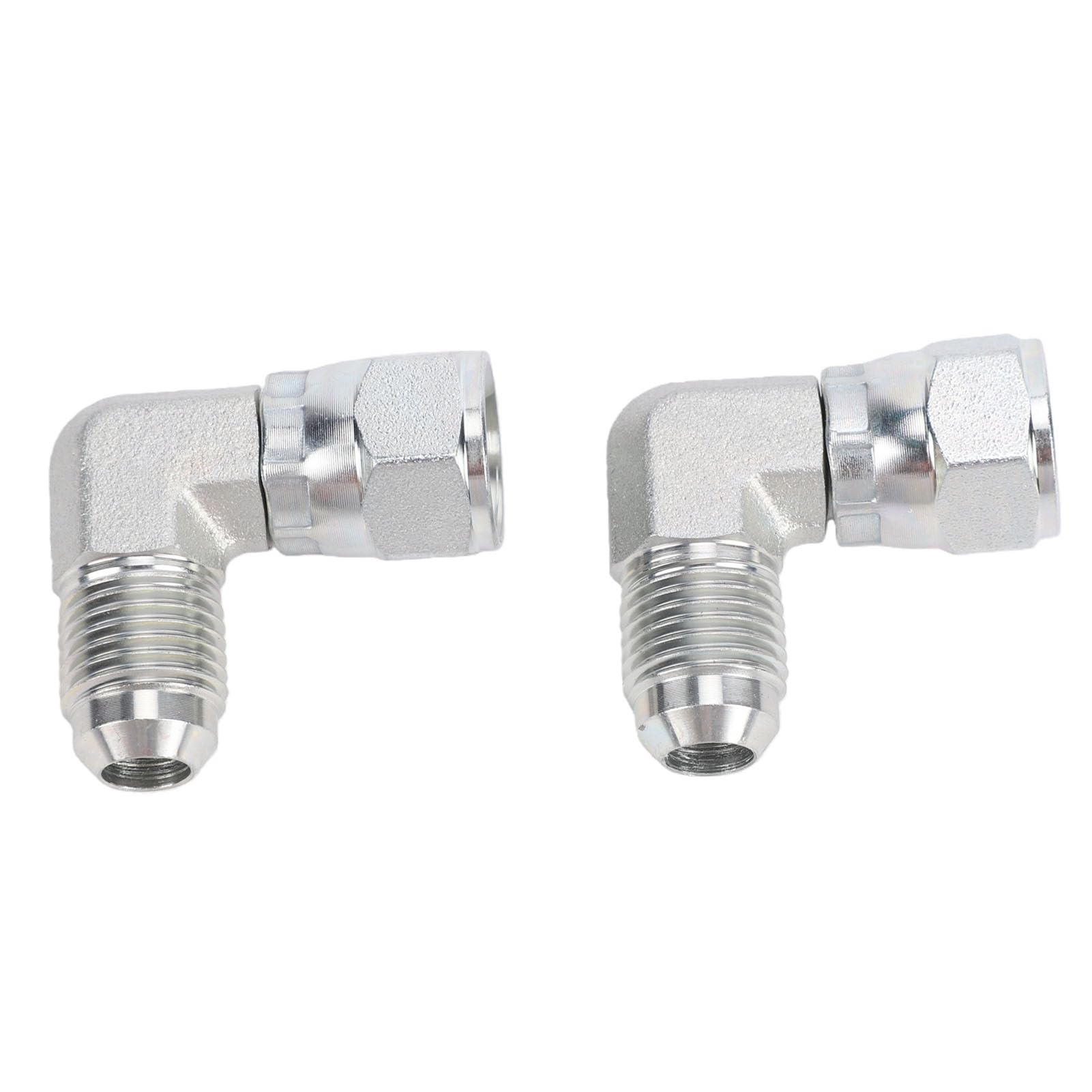 SEAFRONT Adaptador Hidráulico Codo 90 Grados, Conector Macho a Hembra 3/8