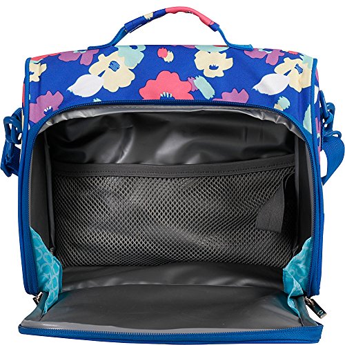 Image of J World Casey Small Lunch Bag for Adults. Medium-Size Insulated Lunch-Box for Kids, Navy