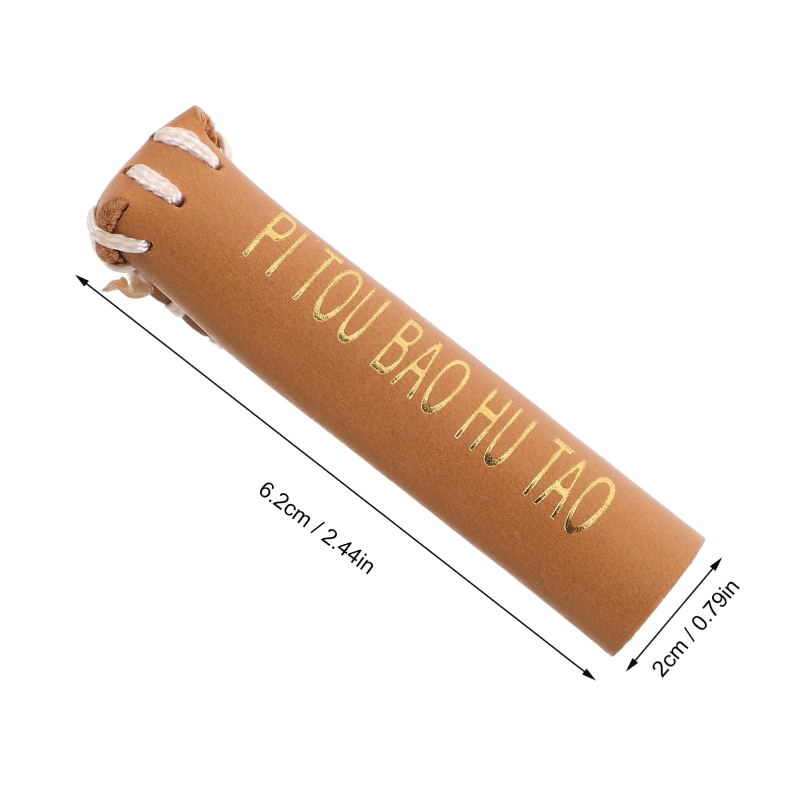 ibasenice Billiard Tip Sleeve Snooker Stick Protector Faux Leather Tip Cover Replacement Universal