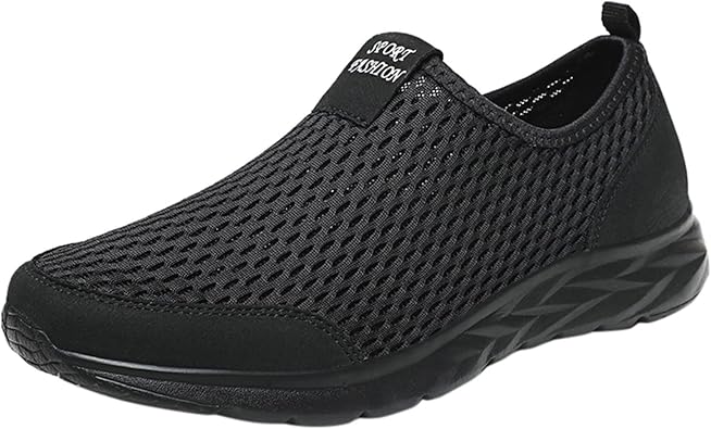 Walking Sneakers for Men Lightweight Wide Width Comfortable Sports Athletic Workout Gym Sneakers Breathable Shoes