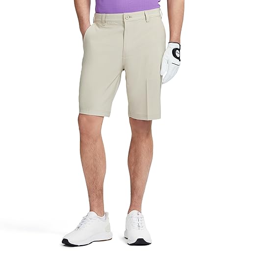 Shorts de golfe Short de golfe com elástico na frente reta, Izod, Masculino