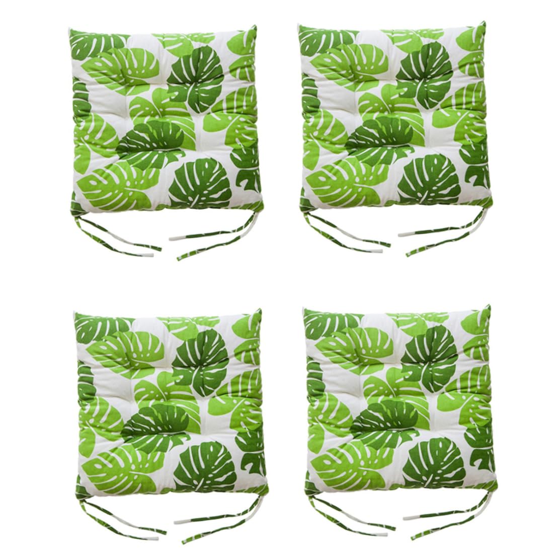 Cojines para sillas de comedor pack de 4 almohadillas para asientos cómodos en familia 40x40