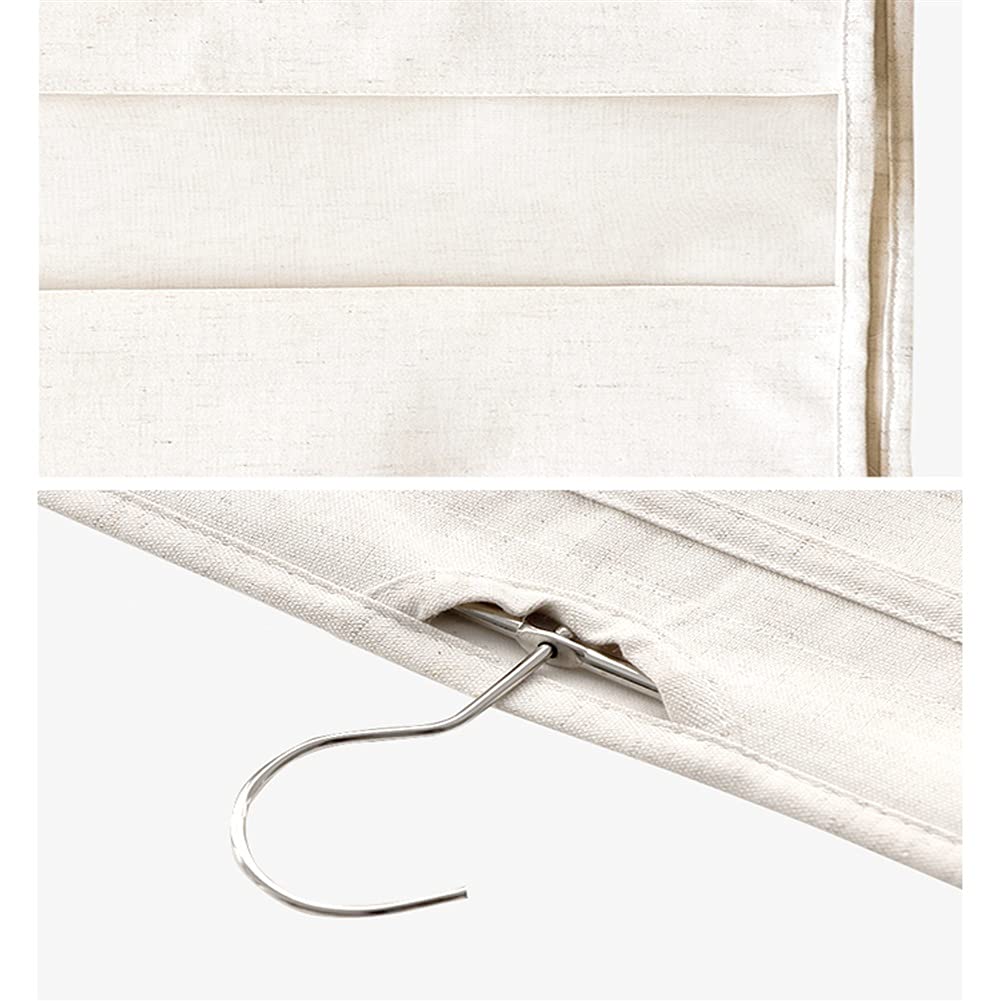 Accrocher Organiseur Organisateur Tissu de Linge de Maison Sac à Main Organisateur Sac à fourre-Tout Sac de Rangement Sac à Suspendre Sac à accrocher Sac de Rangement, Double Face 5 grilles