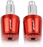 Vista 15 de Motorcycle Handlebar Grips End Handle Bar Cap Ends Plug for Yamaha FZ6 FAZER FAZER600 FZ6S FZ6N FZ6S2 FZ6R S2 SJ6S FZ600 FZ-6 (Color : Black-Red)