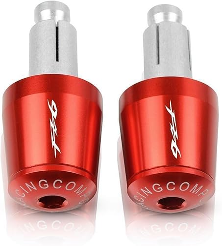Miniatura 15 de Motorcycle Handlebar Grips End Handle Bar Cap Ends Plug for Yamaha FZ6 FAZER FAZER600 FZ6S FZ6N FZ6S2 FZ6R S2 SJ6S FZ600 FZ-6 (Color : Black-Red)