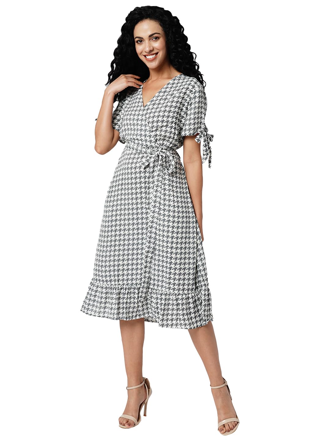 VERO MODAWomen's Below The Knee Dress