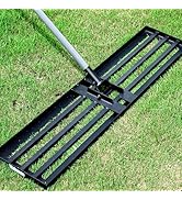 Walensee Lawn Leveling Rake, 7FT 45"x10" Levelawn Tool, Heavy Duty Effort Saving Lawn Level Tool,...