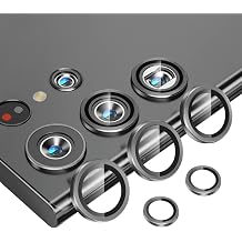 for Samsung Galaxy S23 Ultra Camera Lens Protector, Gray