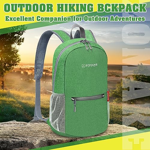 Mochila ligera plegable ZOMAKE 10L para senderismo miniatura 5