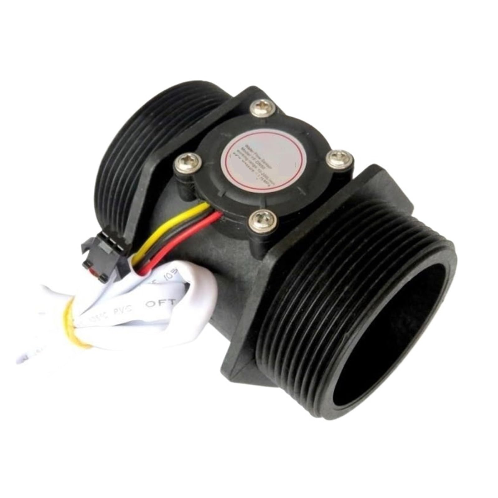 Flow Sensor Meter Digital Pipeline Water Flow DN40 DN50 Water Flow Sensor Flowmeter Meter Counter Instrument Measurement(DN40)