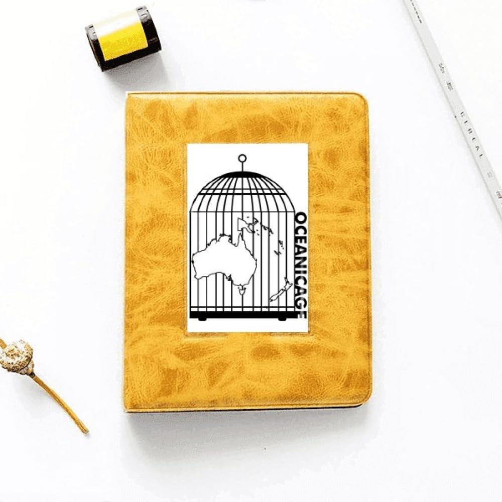 no/no Map Cage Continent Oceania Photo Album Family Wedding Picture 4x6