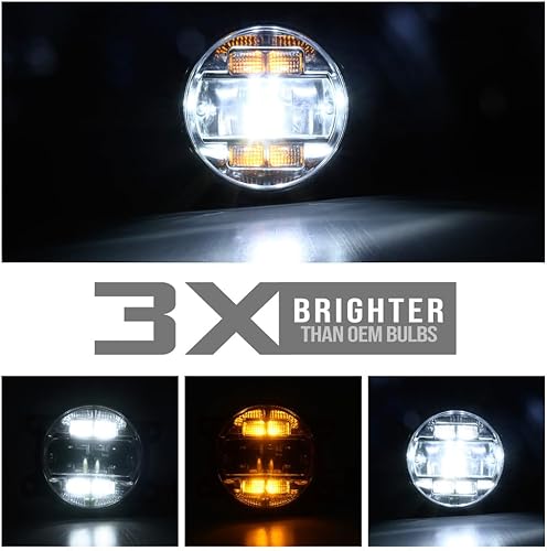 Miniatura 2 de Conjunto de luces LED de conducción antiniebla para Subaru BRZ WRX STI Impreza Legacy Outback Forester Crosstrek Switchback - Kit de lámparas de