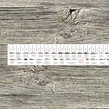 Generic State Saltwater Fish Identification and REGULATIONS 50 INCH Ruler Decals (Alabama)