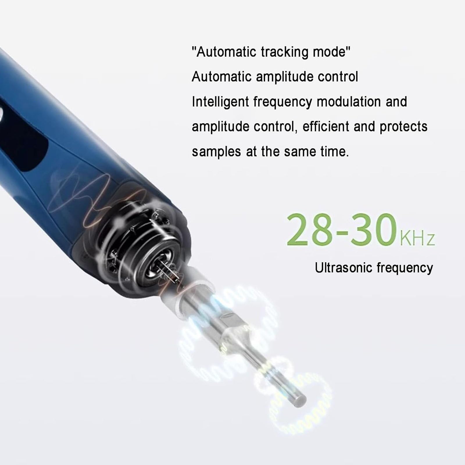 Emulsionante homogeneizador ultrasónico, sonicador de laboratorio de mano de 28-30 KHz, sonda de titanio para aplicaciones de laboratorio