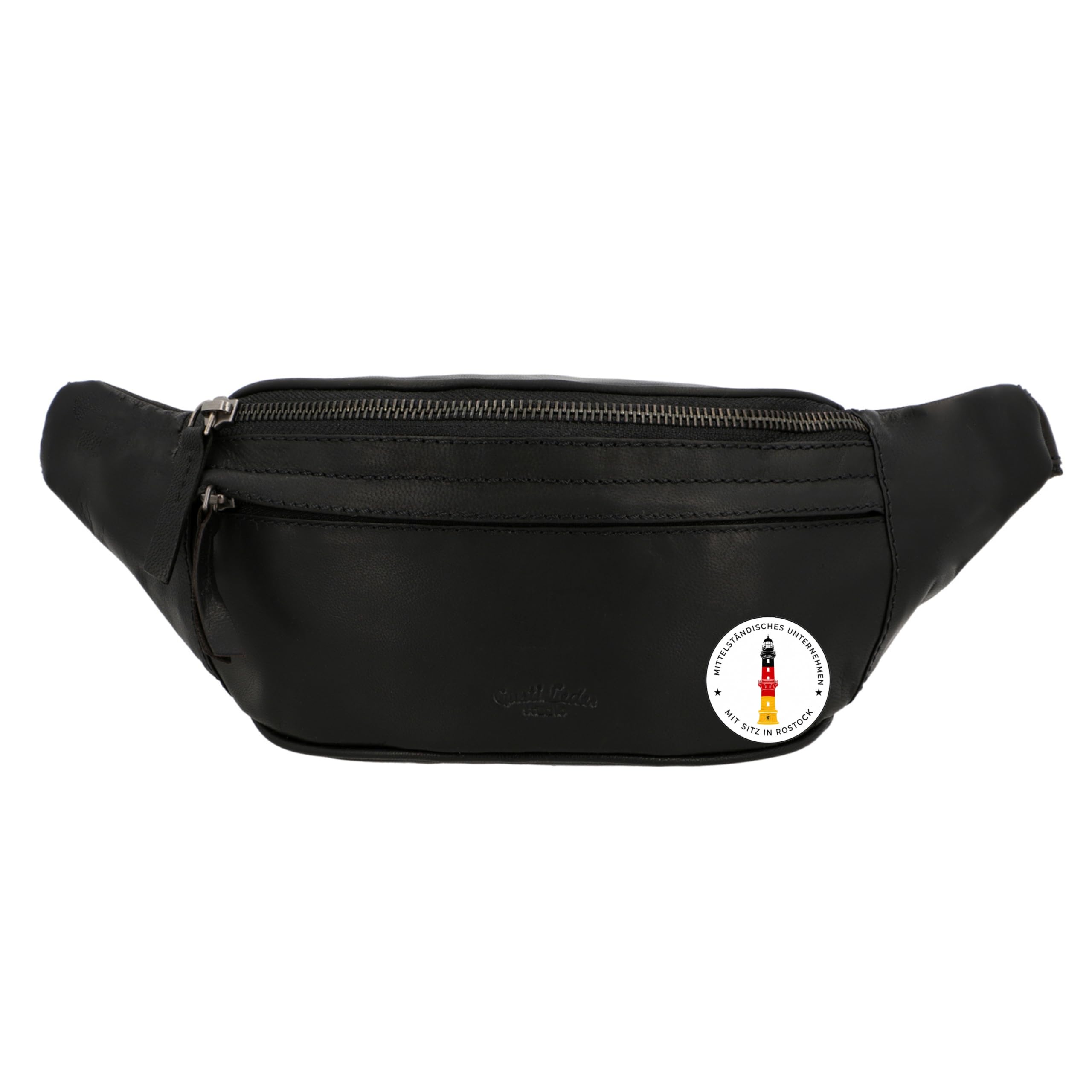 Gusti Marsupio Pelle Spencer – Marsupio Pelle Uomo & Donna in Vera Pelle con Cinghia Regolabile, Stile Vintage Elegante e Compatto