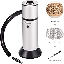 TMKEFFC Portable Smoker, Smoke Gun Food Smoker to Enhance Taste for Meat,Sous Vide, Grill, BBQ, Cocktail Drinks & Cheese. Wood Chips for Smokers (Included) - coolthings.us