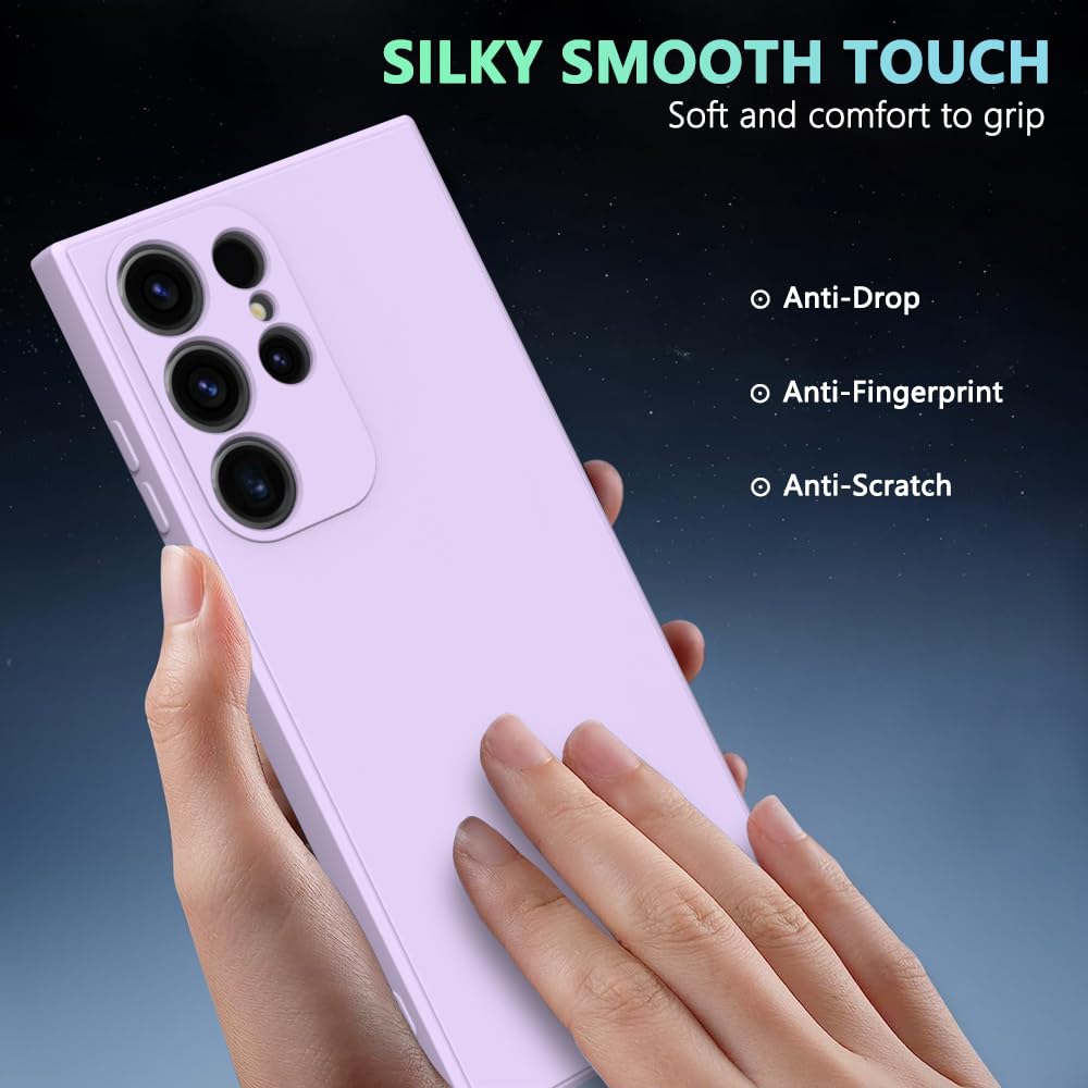 Amazon.com: WOGROO for Samsung Galaxy S25 Ultra Case Purple