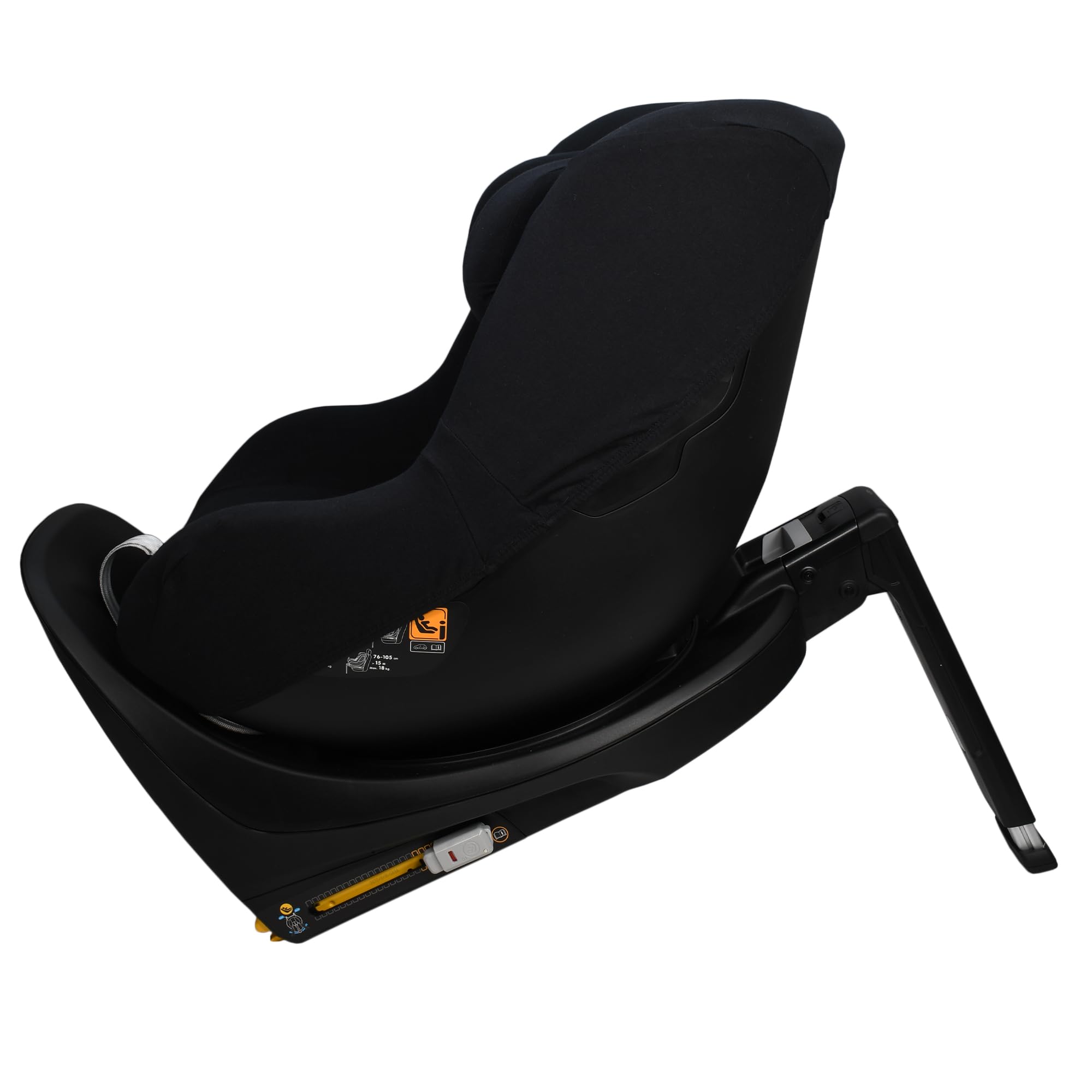 JYOKO Kids Housse pour siège Auto bébé en Coton Compatible avec Maxicosi (Black Series, Maxi Cosi Mica Eco I-Size)