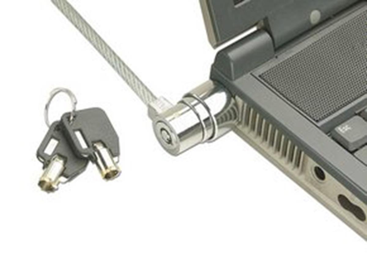 Lindy Câble de sécurité pour Ordinateur Portable, Serrure cylindrique