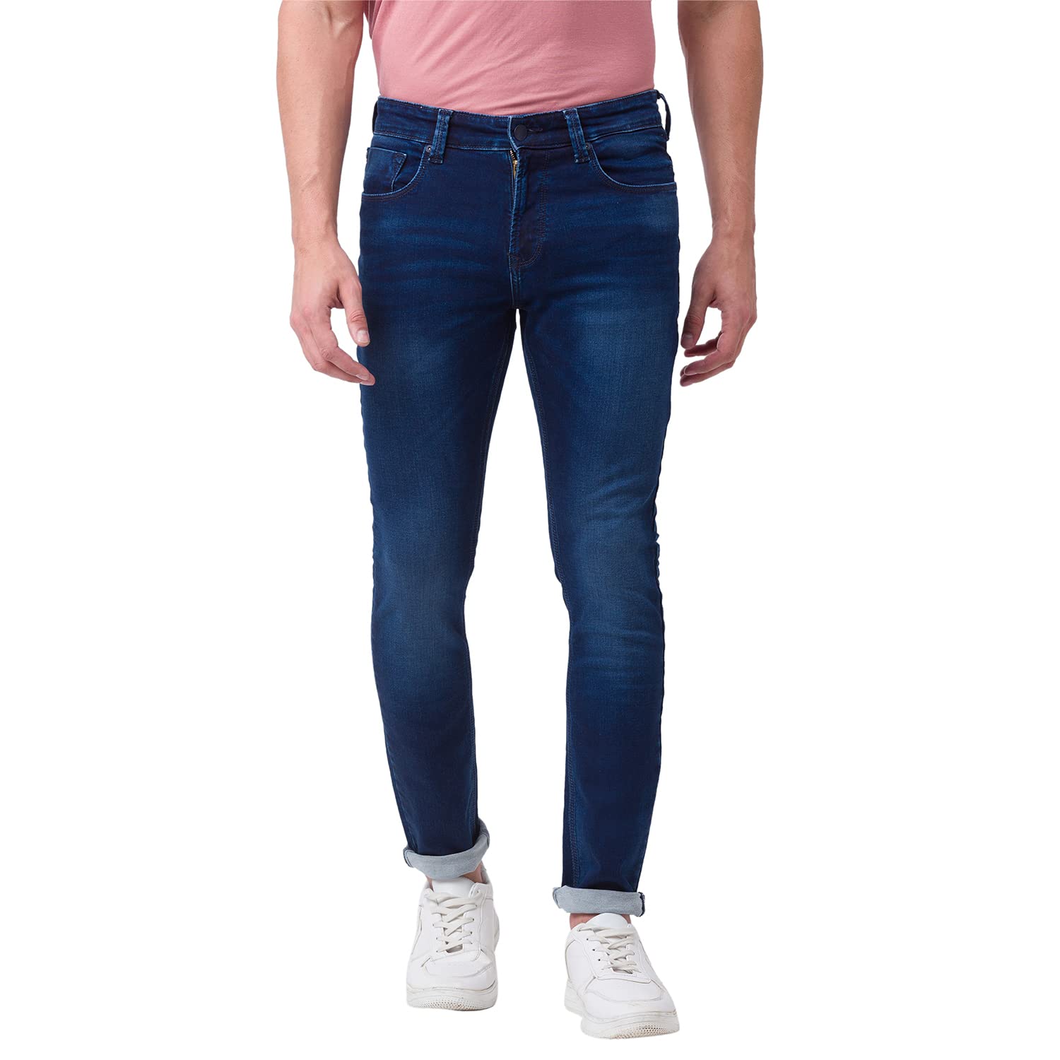 spykar Men's Skinny Fit Low-Rise Casual Jeans-picture-44