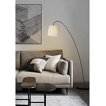 Amazon.co.jp : リビングルームのフロアランプ、ベージュの