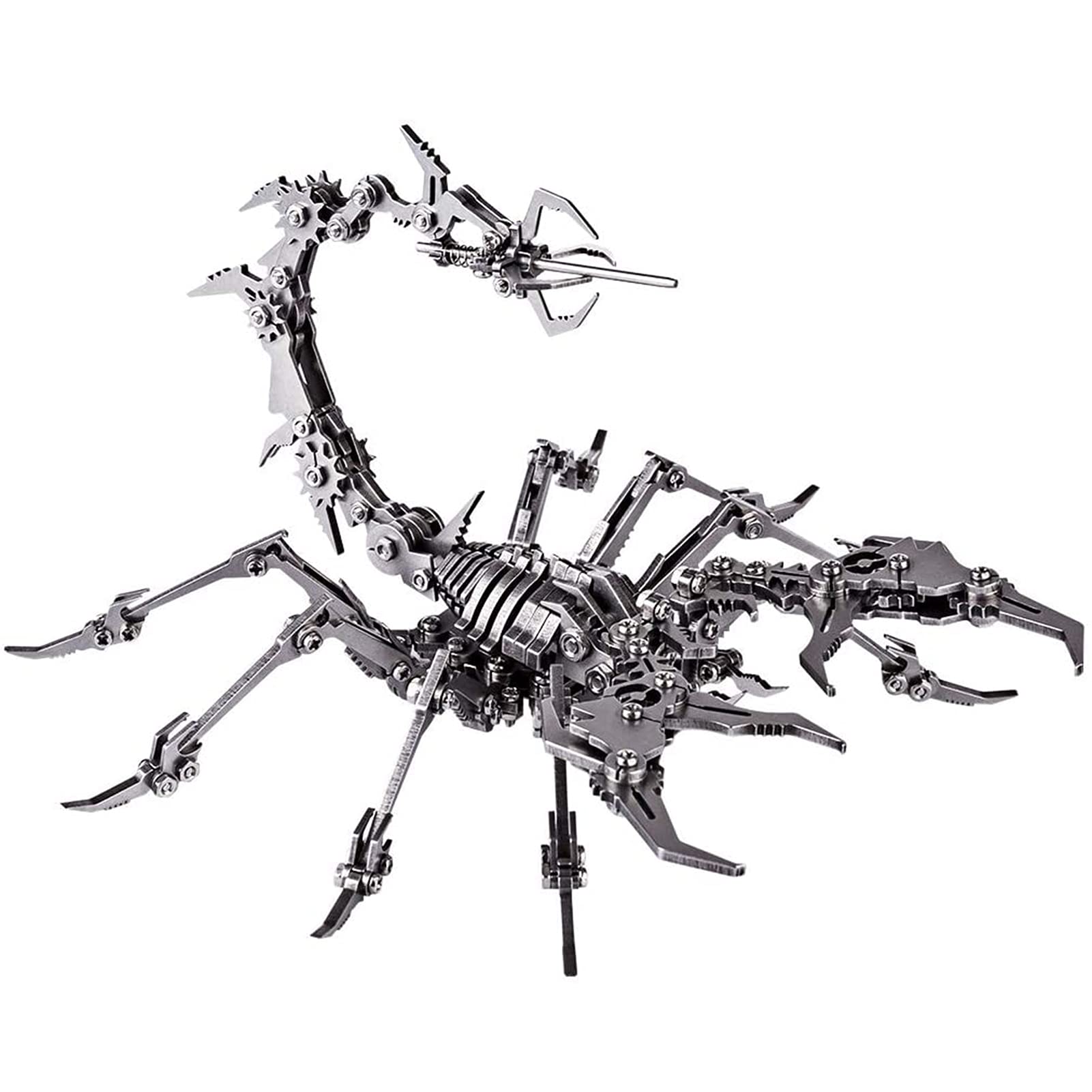 Scorpion King Metal Puzzle Model, DIY Assembled Model Construction Toys Ornaments Detachable Crafts Kits, for Chindren And Adults