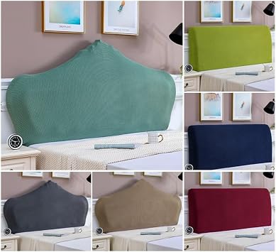 Elastic Shaping And Height Increase Bedhead Cover All-Inclusive Bed Head Cover Bed Head Back Protection Headboard Dust Cover(C,1.7-1.9M)
