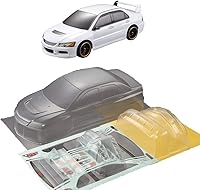 Vista 7 de 1/10 Escala RC Onroad Racing Drift Touring Car Transparente Lexan Cuerpo Shell (NS 180SX)