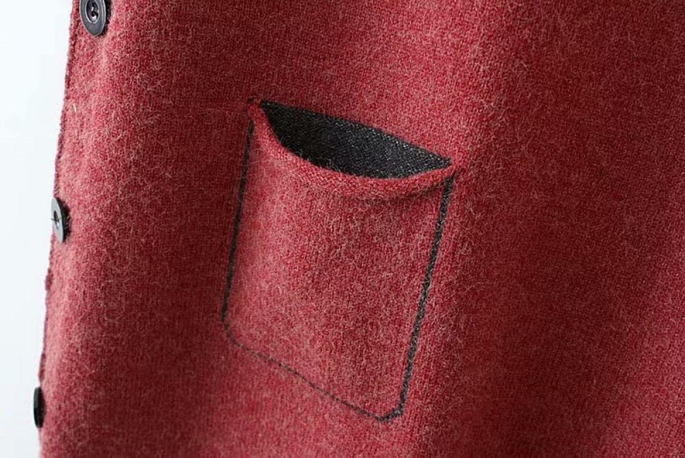 Maglione Senza Maniche,Gilet Lavorati A Maglia Da Donna Maglioni Sciolti Grigio Scuro Design A Petto Laterale Gilet Lavorato A Maglia Gilet Da Donna Casual Autunno Inverno Senza Maniche Canotta Magl