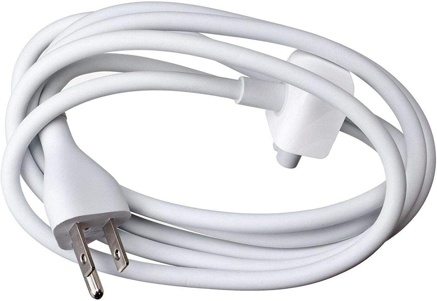 ETROON White 6ft AC Power Cord Extension for Apple MacBook Power Adapters (45W, 60W, 85W, 61W, 87W) MagSafe/MagSafe 2 Connectors