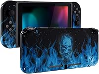 Vista 1 de eXtremeRate - Placa trasera para Nintendo Switch Console NS Joycon con carcasa de mando de mano con botones de juego completo carcasa de repuesto