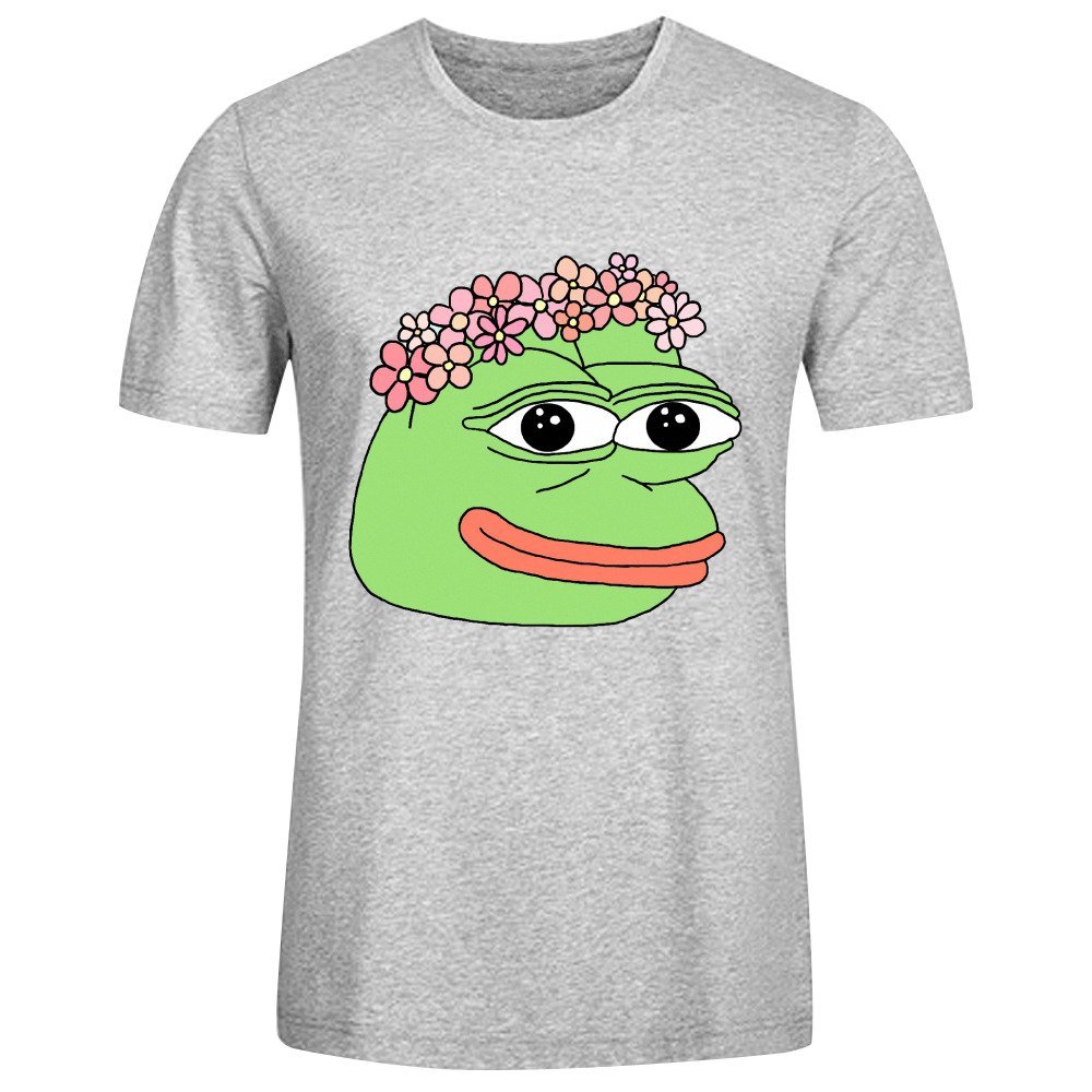 Gayaer Flower Pepe Man's T Shirts