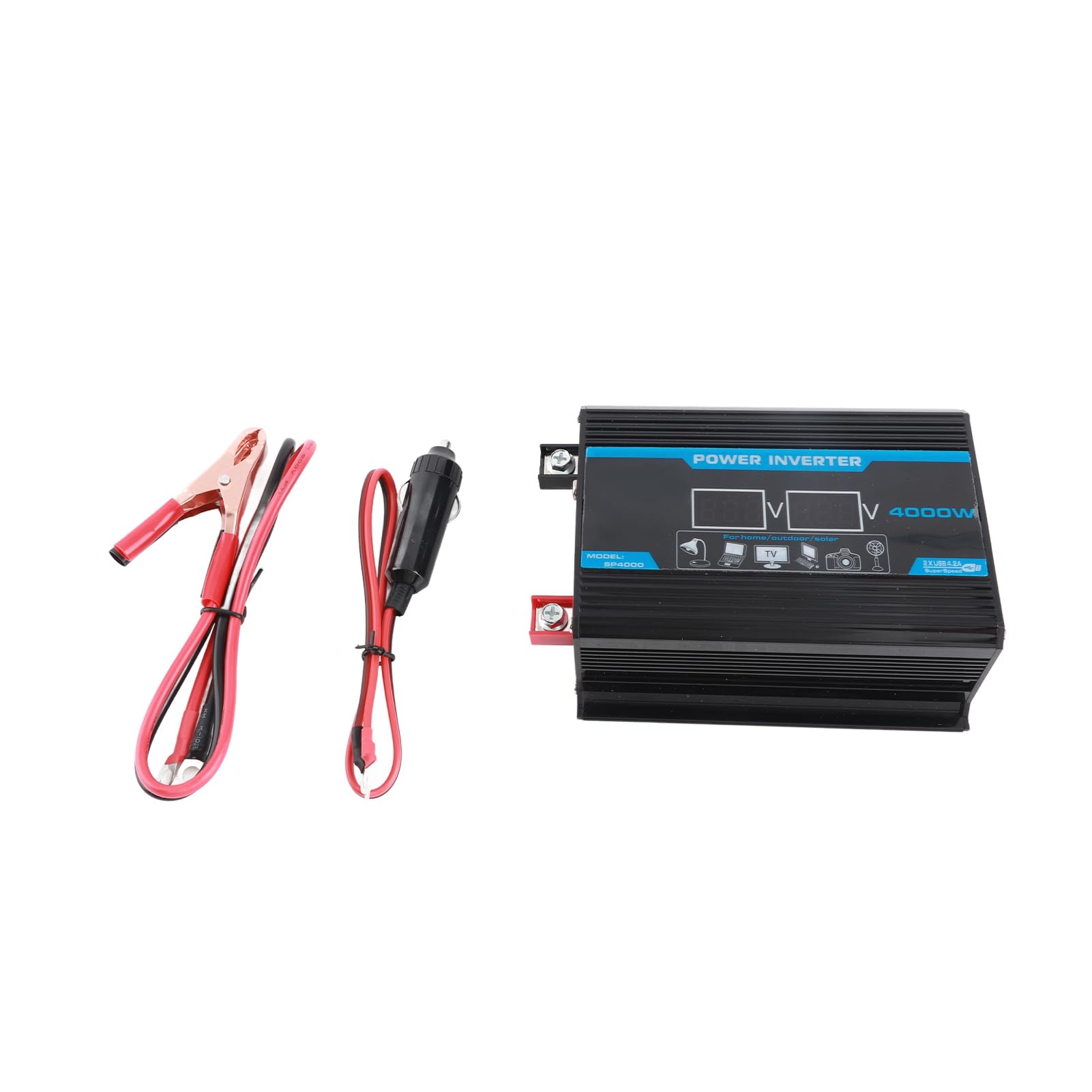 Portable 4000W Car Inverter Modified Sinewave Converter with