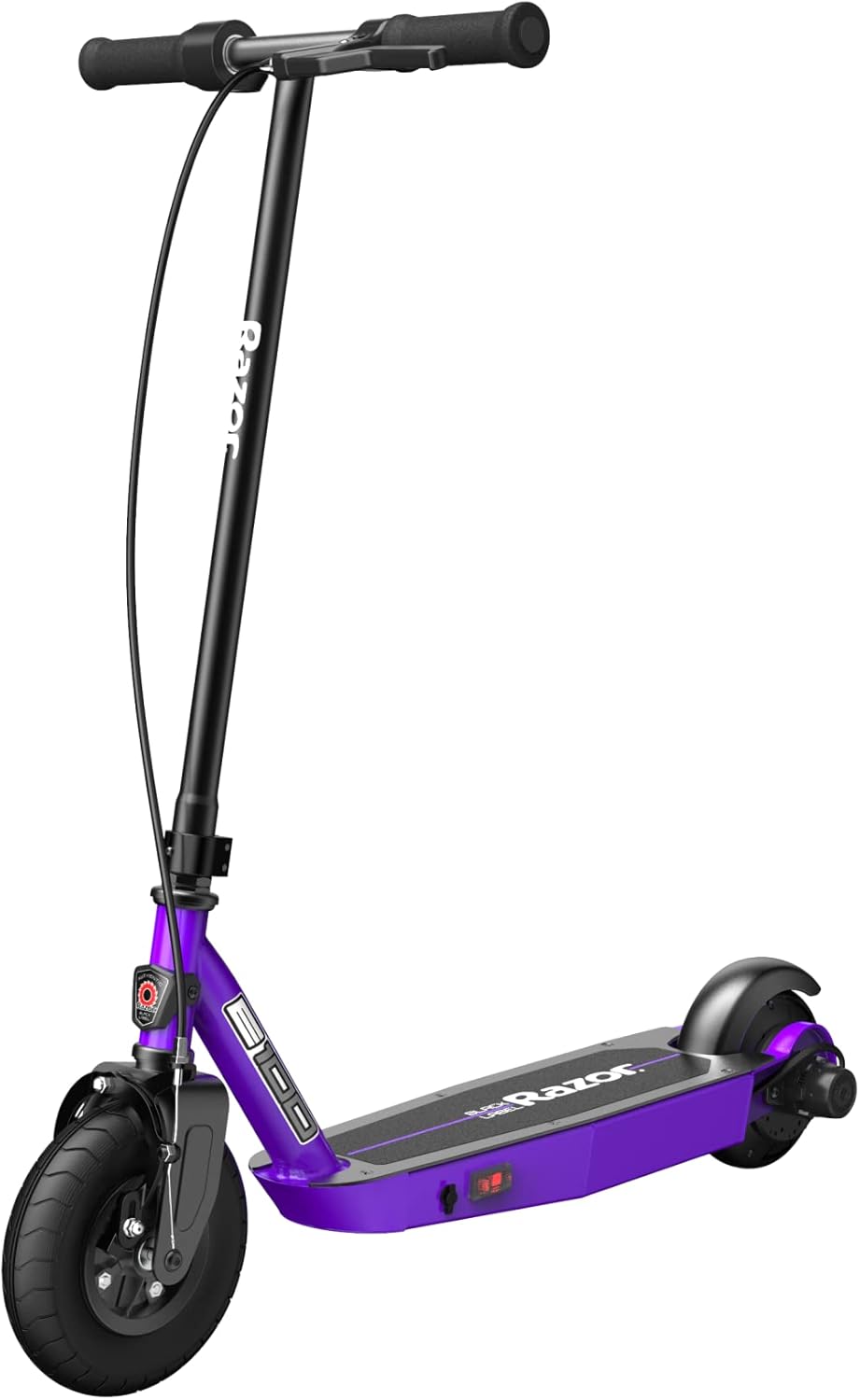 Razor Black Label E100 Electric Scooter for Kids Age 8 and