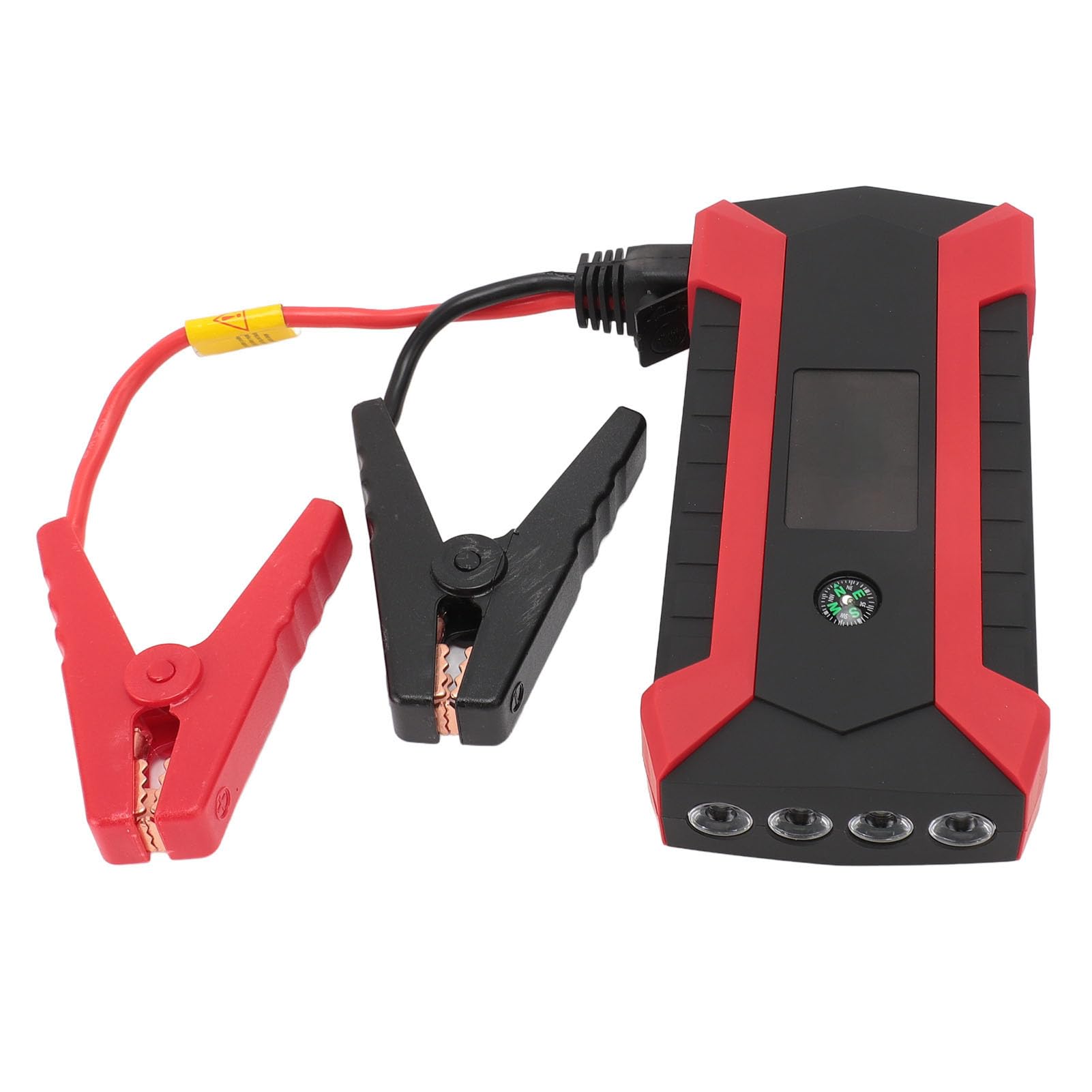 Urządzenie do Uruchamiania Awaryjnego Samochodu, Urządzenie do Uruchamiania Awaryjnego na Baterie Litowe 3 Tryby Latarka 12 V Szybkie ładowanie Port USB3.0 na Zewnątrz (Wtyczka