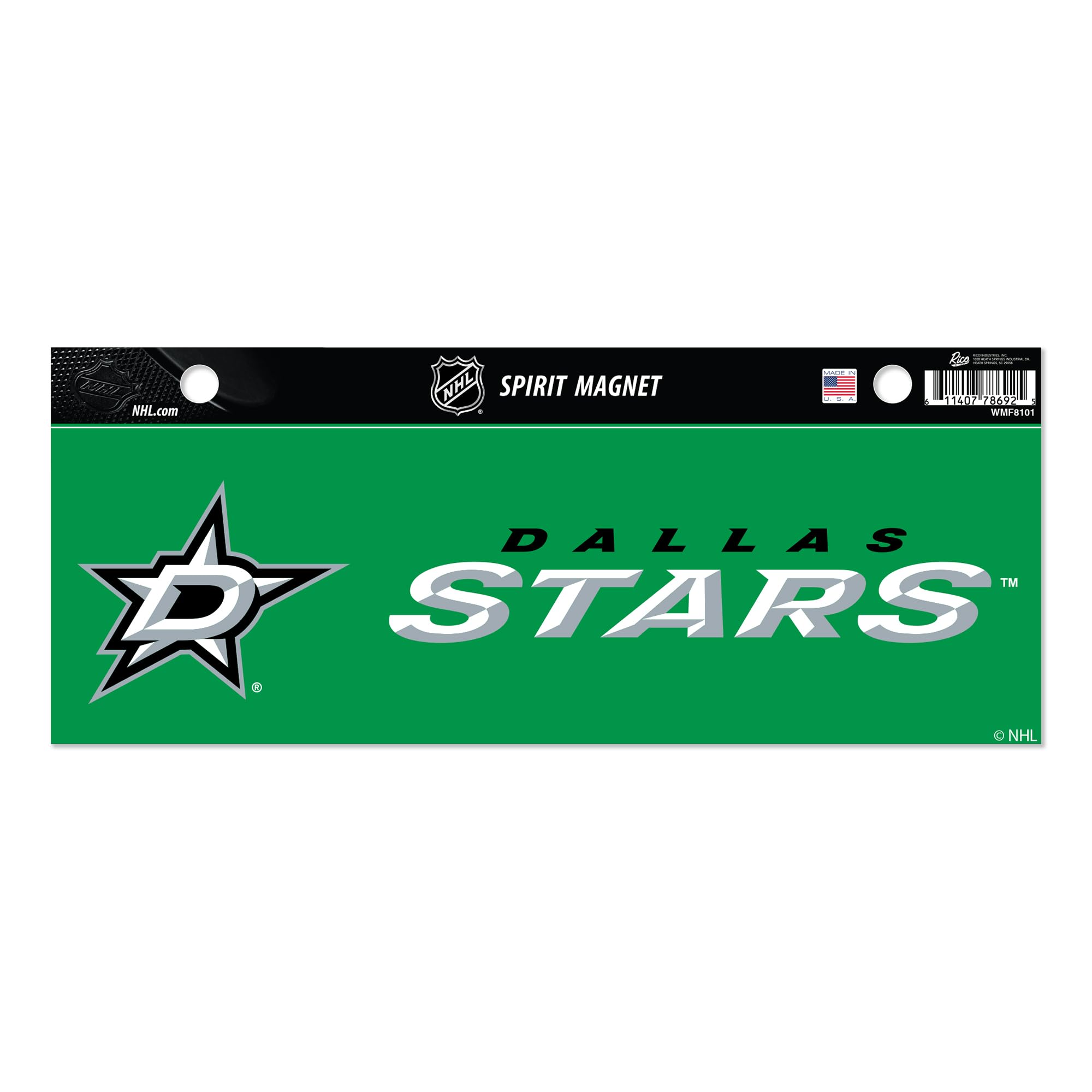 Aimant NHL Dallas Stars pour décoration de cuisine, bureau et carrosserie auto
