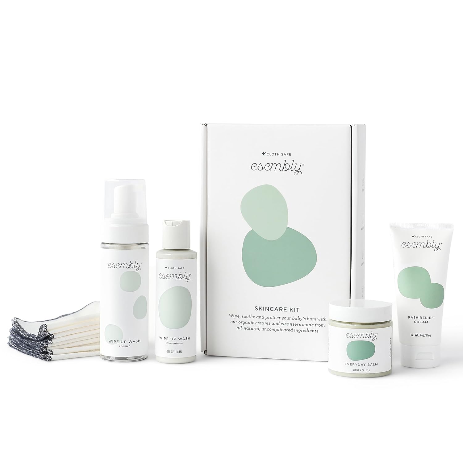 Organic Baby Arrival Gift Set with Essentials Low Tox