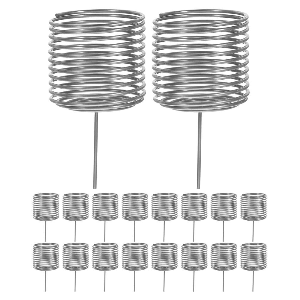 20pcs Stainless Steel Bonsai Fertilizer Cups for Potted Plants