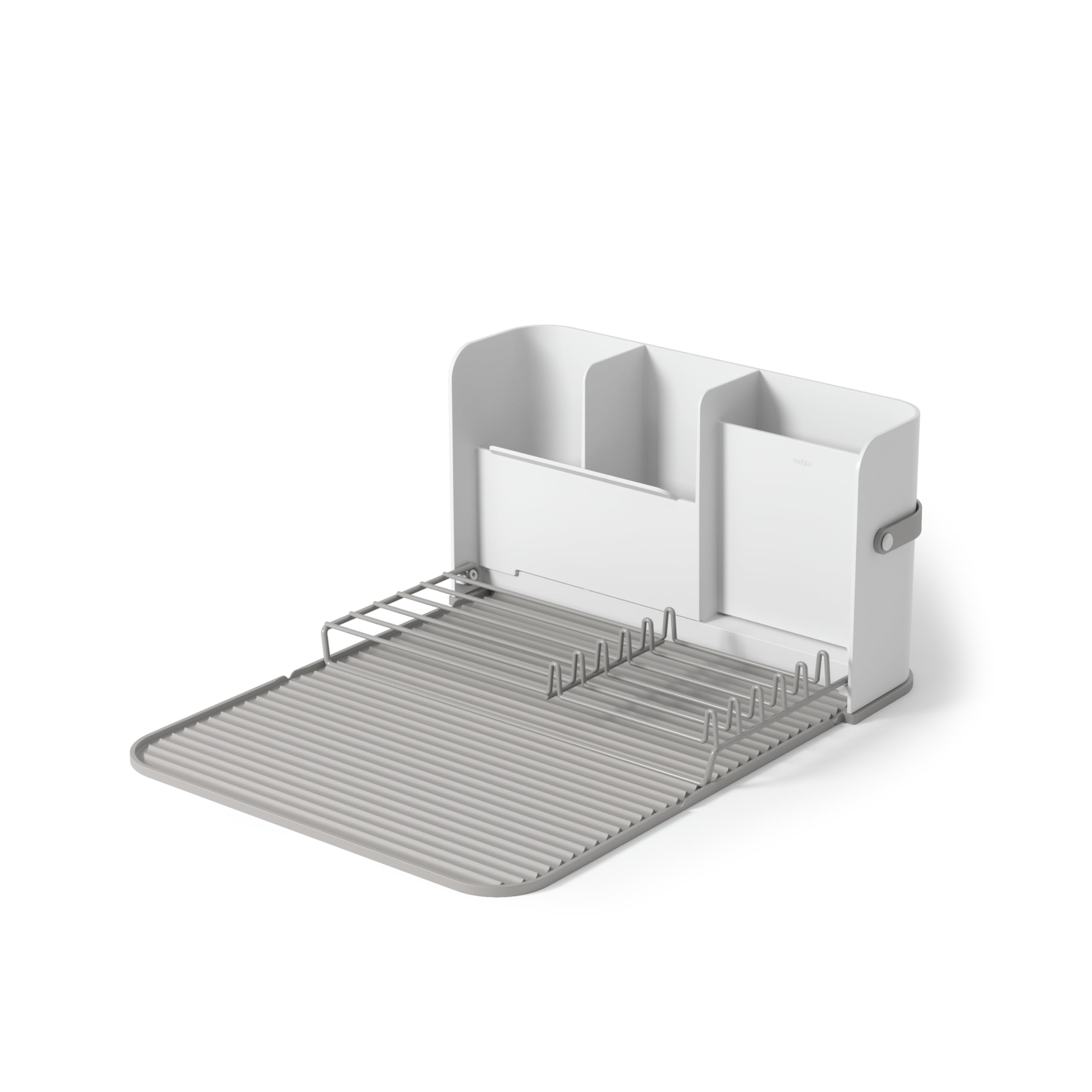 Umbra Sling Faltbares Abtropfgestell, Platzsparend Mit Caddy, Weiss
