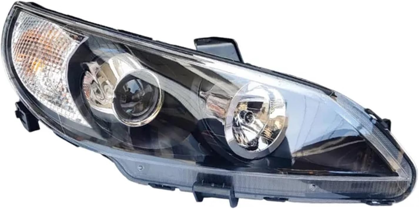 Compatible For JAC J5 2010 2011 2012 2013 Sedan Headlight Assembly Headlamp Driving Lamp DRL Car Front Fog Lamp For Bulb(Right)