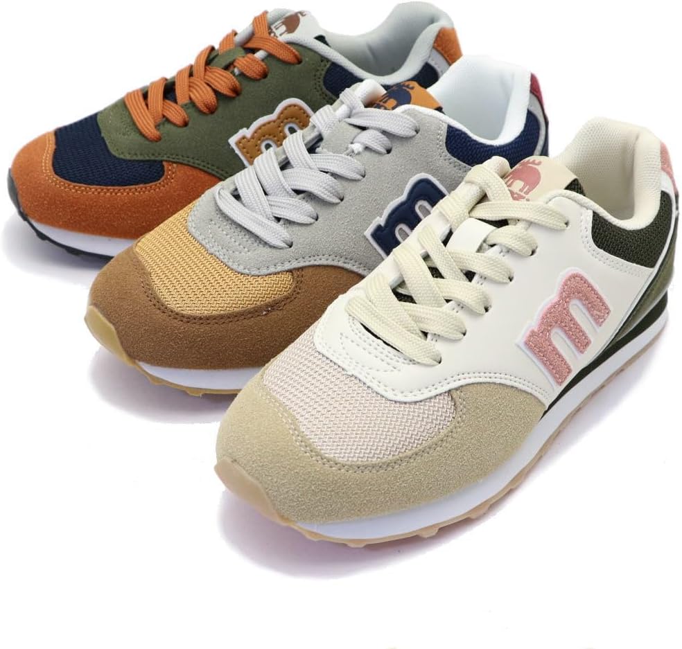 [モズ] レディース スニーカー レースアップ カジュアルシューズ No.1335