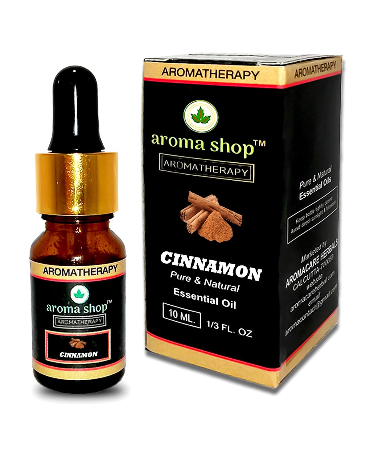 Aromashop Aromatherapy CINNAMON Pure & Natural Essential Oil (50ML)