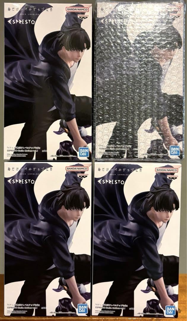 俺だけレベルアップな件 ESPRESTO 水篠旬4体セット