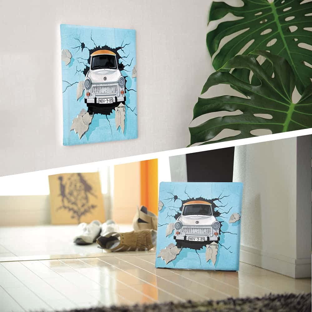 Amazon.co.jp: 車 ブルー アートパネル 57cm × 57cm Lサイズ