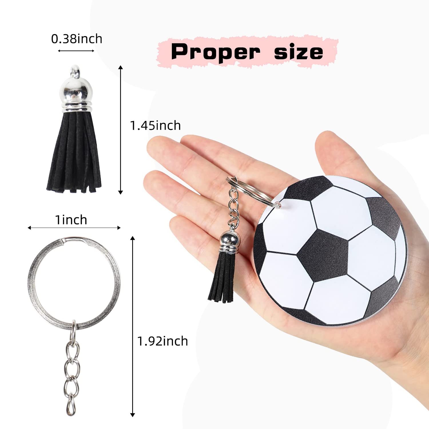 サッカー　キーホルダー　２７個セット Amazon.co.jp: Wsikafxn サッカーアクリルキーチェーンブランクキット