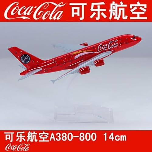 Miniatura 42 de 1: 400 aviones de pasajeros A380 modelo de avión 5.5 in Malasia aleación de aire a presión modelo de fundición a presión regalo Malasia A380,Airbus