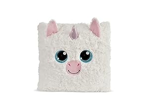 NICI- GLUBSCHIS cojín Unicornio Milky-Fee 32x32cm, Estampado, Color, 30x30cm (48588)