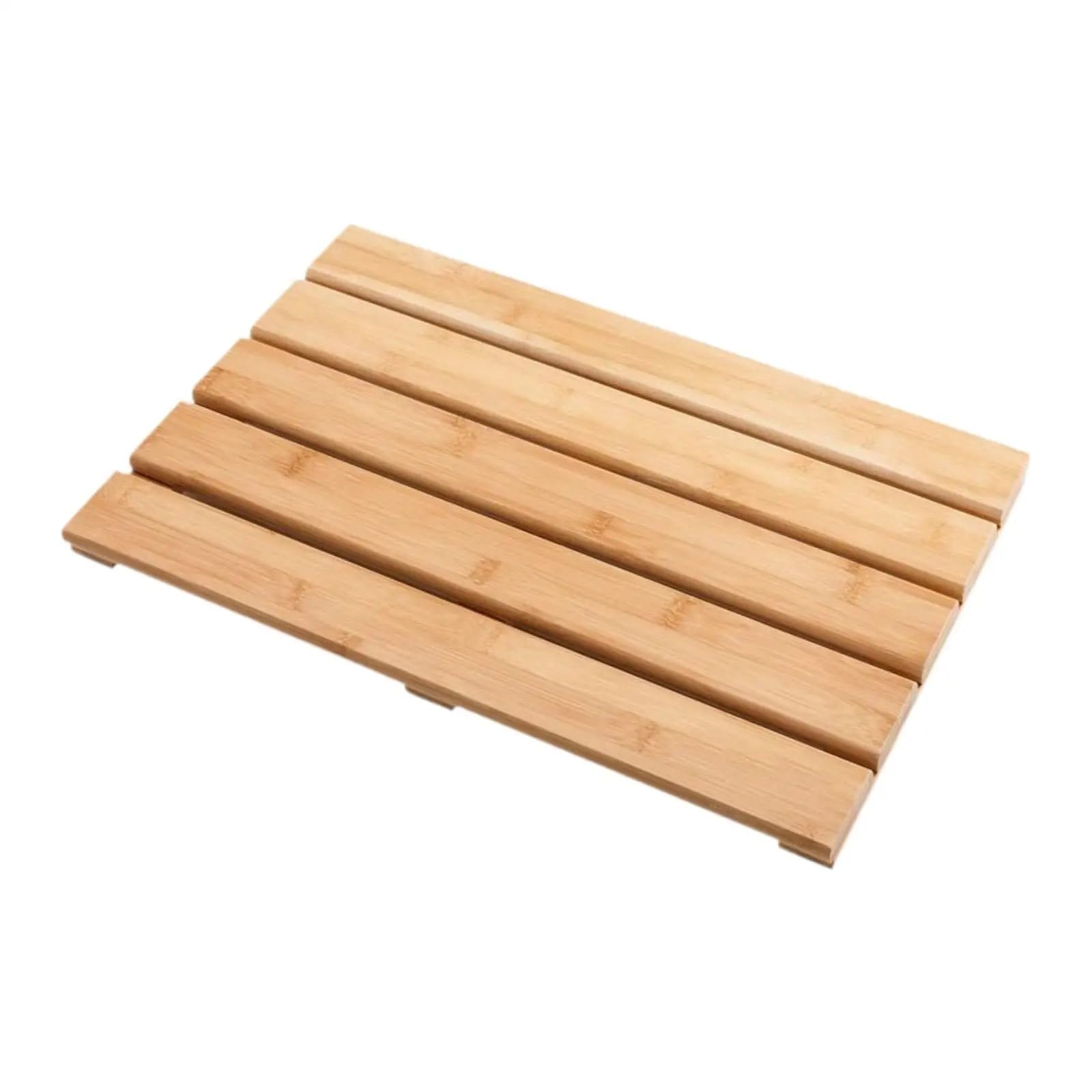 Wooden Bathmat Bath Mat Decoration Heavy Easy To Clean Bathroom Accessories Shower Floor for Home