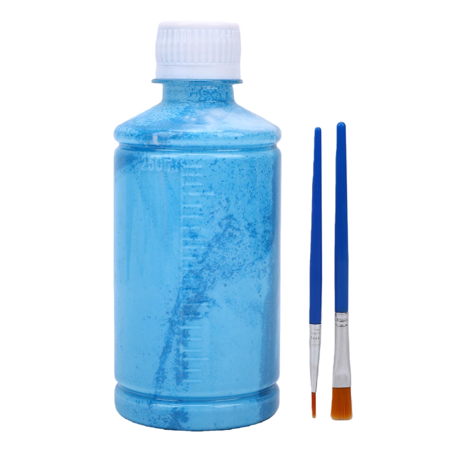 Ejoyous Resistencia a la Cera de Cerámica 250 Ml Resistencia Al Esmalte Azul para Cerámica Dibujo de Patrones Precisos Quemado Limpio en Horno para Bisqueware bajo Vidriado Artistas de Construidos a